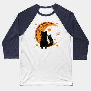 World filled with cats [himalayan] Baseball T-Shirt